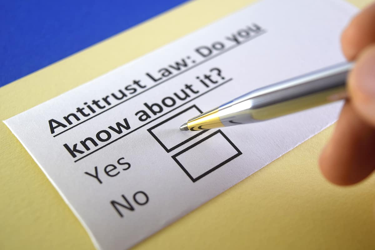 antitrust law, antitrust